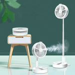 Hydration Water Spray Fan Desk Lamp Fan Floor Standing Fan